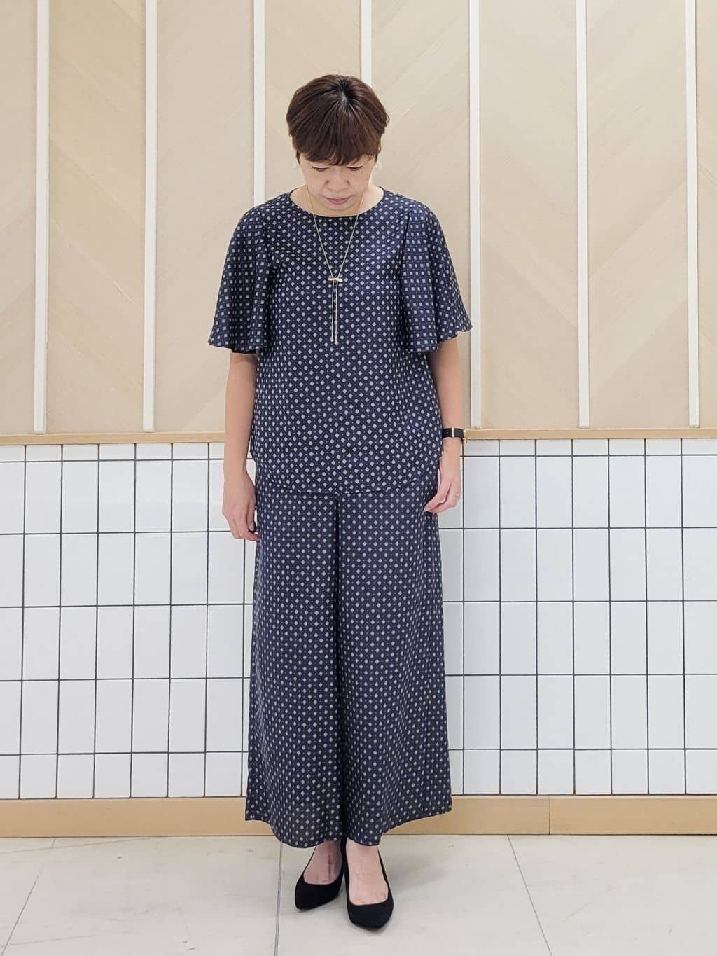 tomoさんの「COUP DE CHANCE｜【洗える】着流しカーディガン」を使ったコーディネート