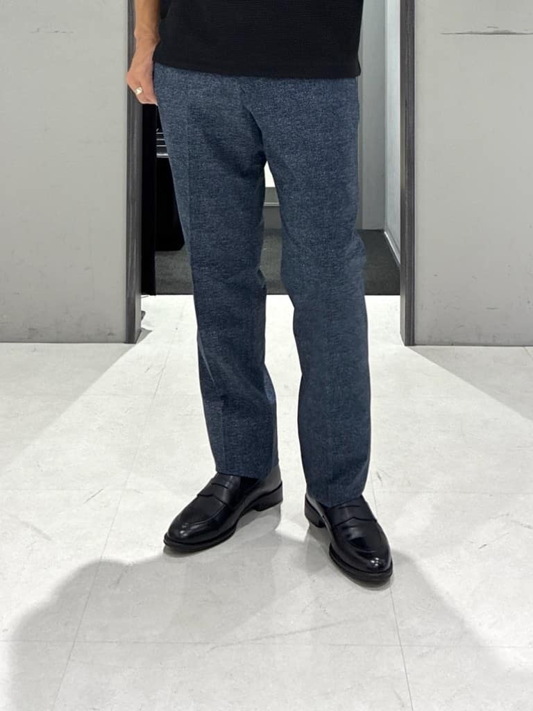 わいずみさんの「TAKEO KIKUCHI｜【抗菌防臭】COOL DOTS（R）ドビープリント ジャケット」を使ったコーディネート