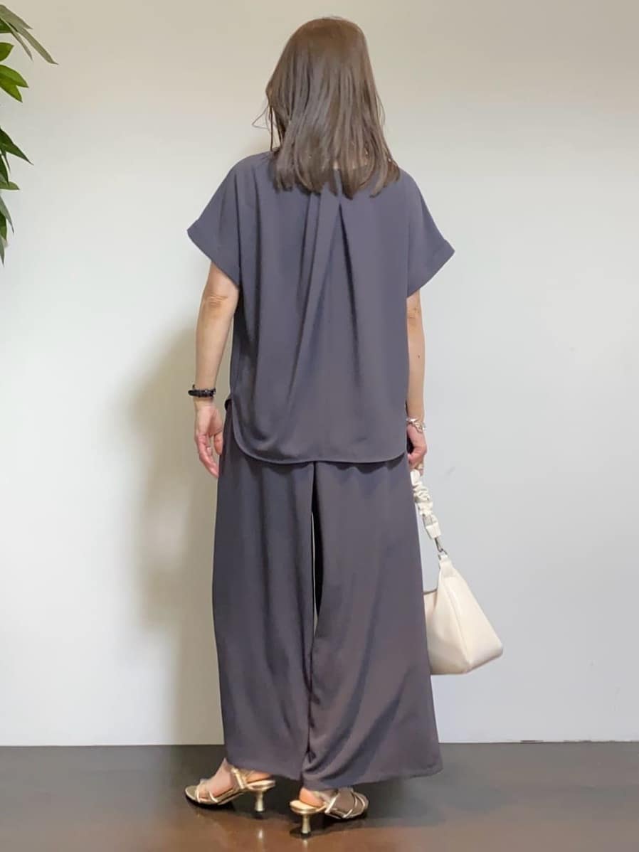 tomoさんの「UNTITLED｜【ステンレス】レイヤードチェーンネックレス」を使ったコーディネート