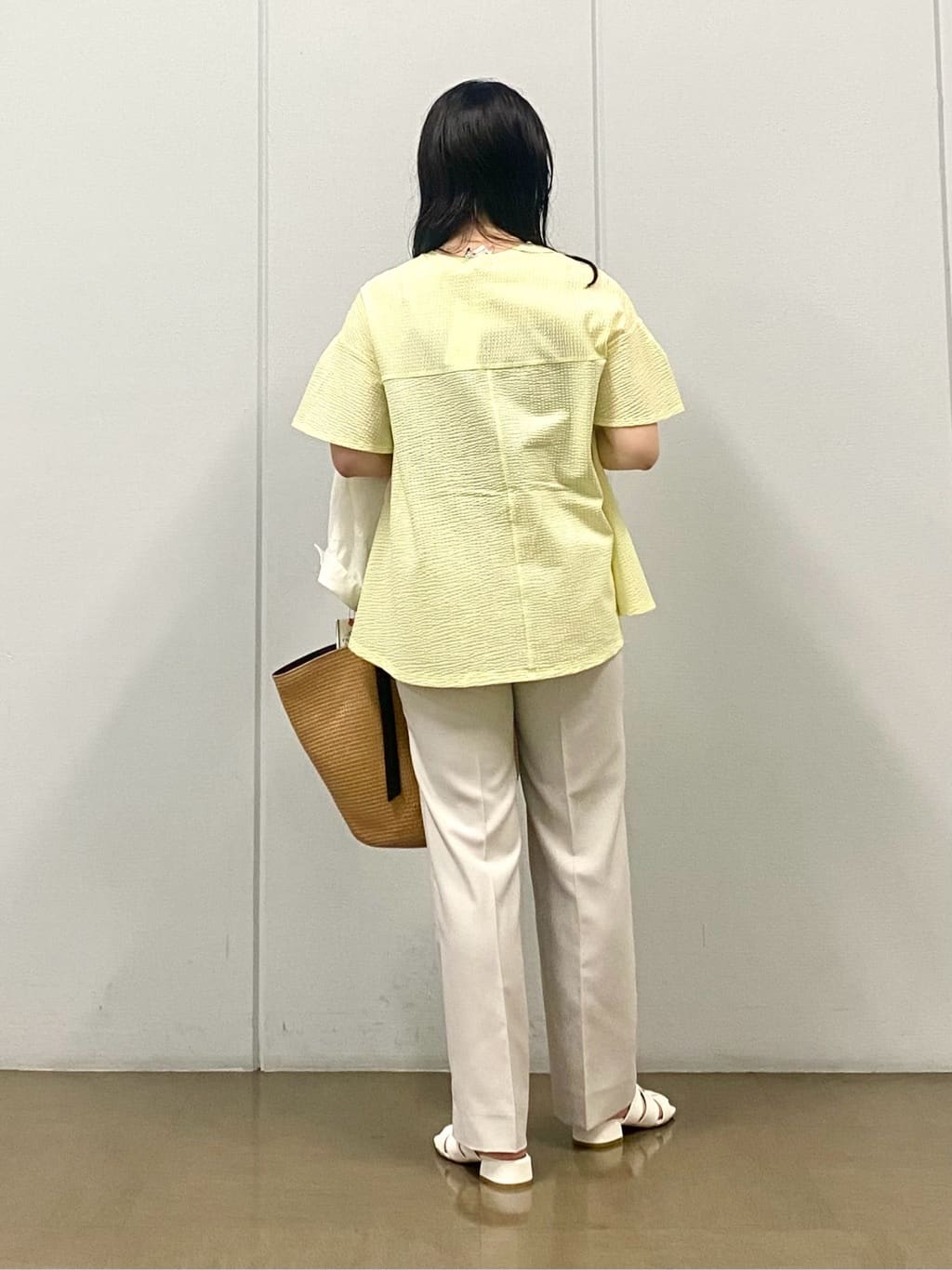 misakiさんの「INDIVI｜スクエアトップロングネックレス」を使ったコーディネート