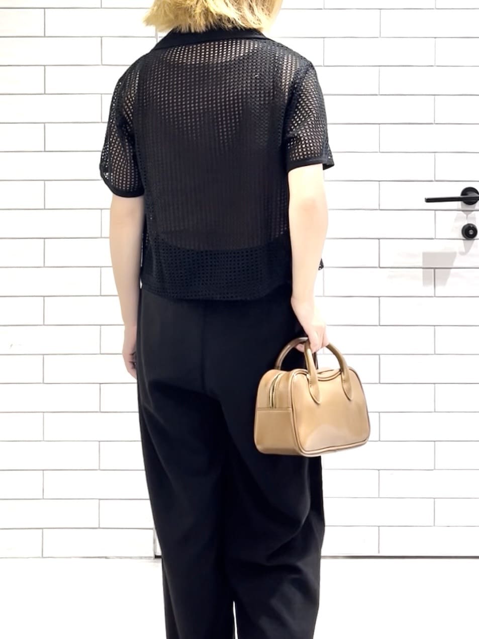 しおりさんの「OPAQUE.CLIP｜ベーシックテレコタンクトップ【洗濯機洗い可】」を使ったコーディネート