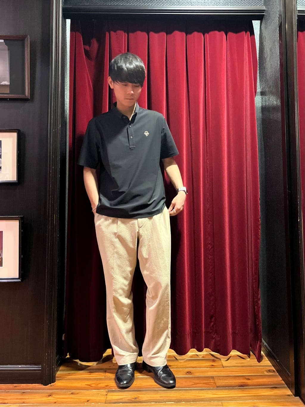 うっちーさんの「TAKEO KIKUCHI｜【COOL CITY WEAR】エアートール ポロシャツ /接触冷感・通気性」を使ったコーディネート