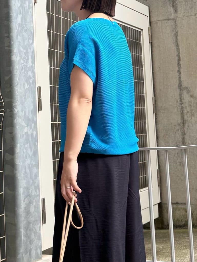 chさんの「THE SHOP TK｜【6色展開】さらさらフレンチニット【毛玉になりにくい/洗濯機OK】」を使ったコーディネート