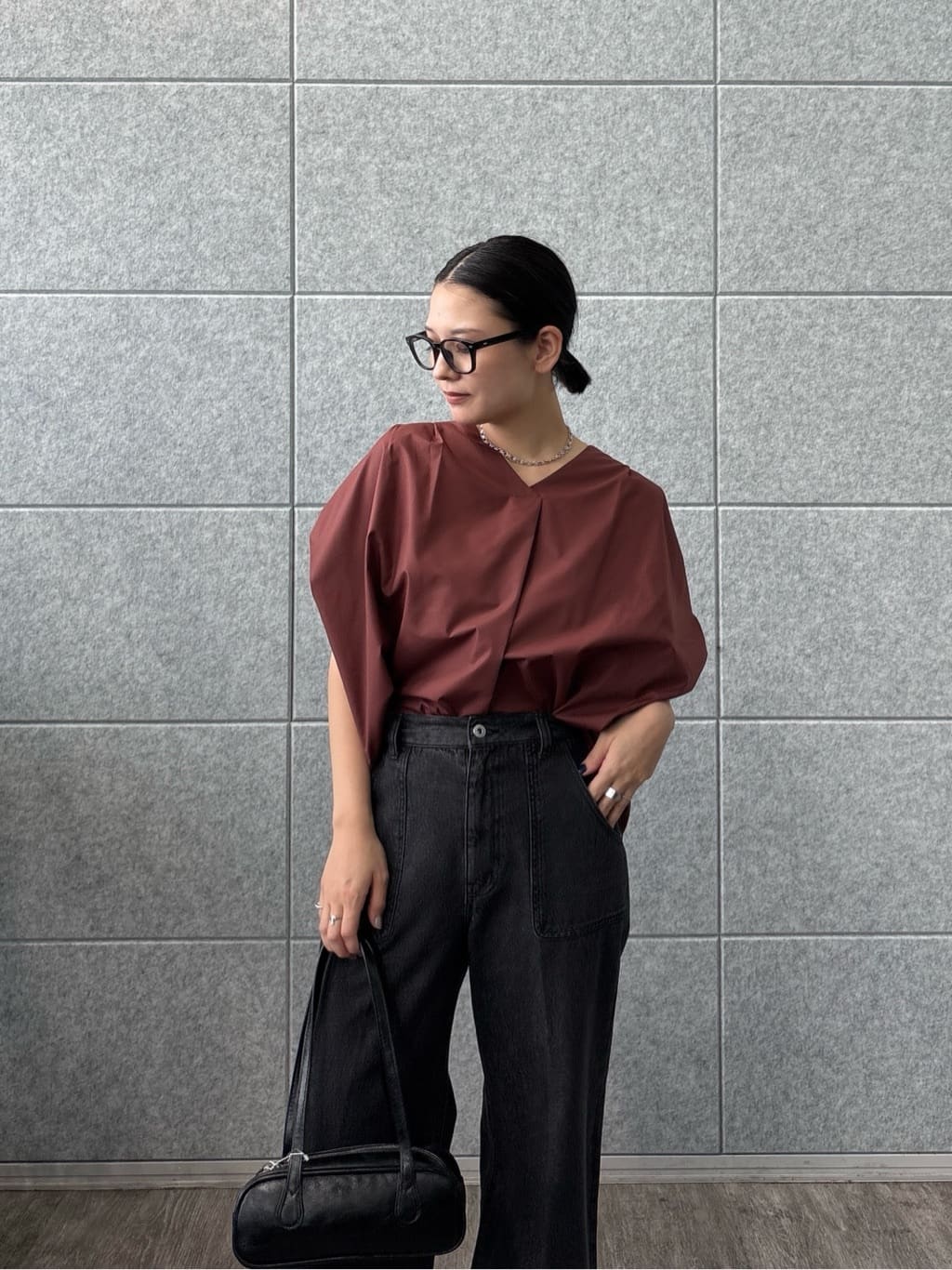 ayanoさんの「INDIVI｜スリーブレスタックブラウス」を使ったコーディネート