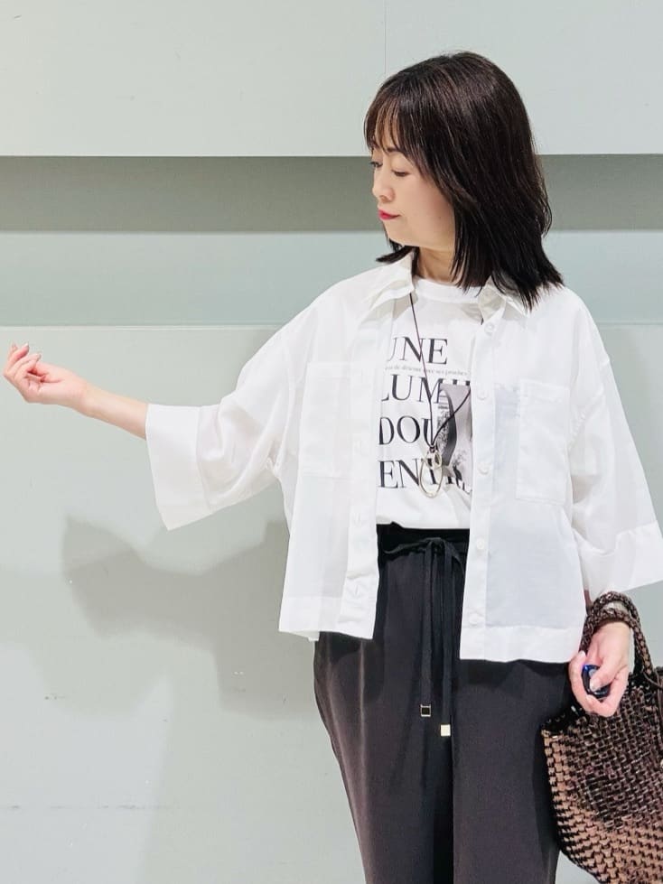 makiさんの「UNTITLED｜【ロゴT/プリントT】グラフィックTシャツ」を使ったコーディネート