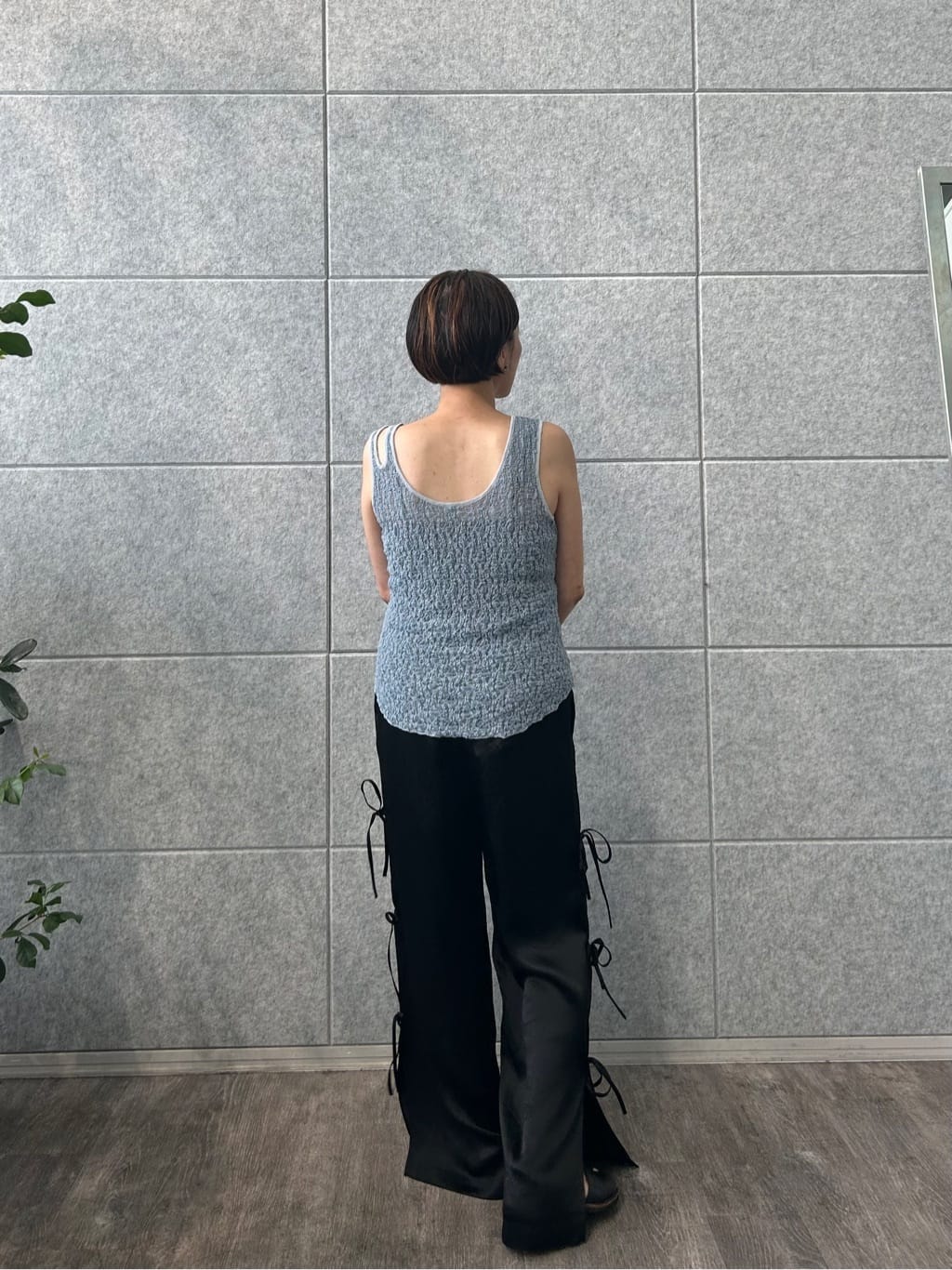 yukoさんの「CODE A｜ribbon easy pants」を使ったコーディネート