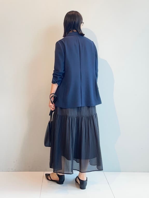 murayamaさんの「INDIVI｜【着る日傘／遮熱／UVケア】ダブルジャケット」を使ったコーディネート