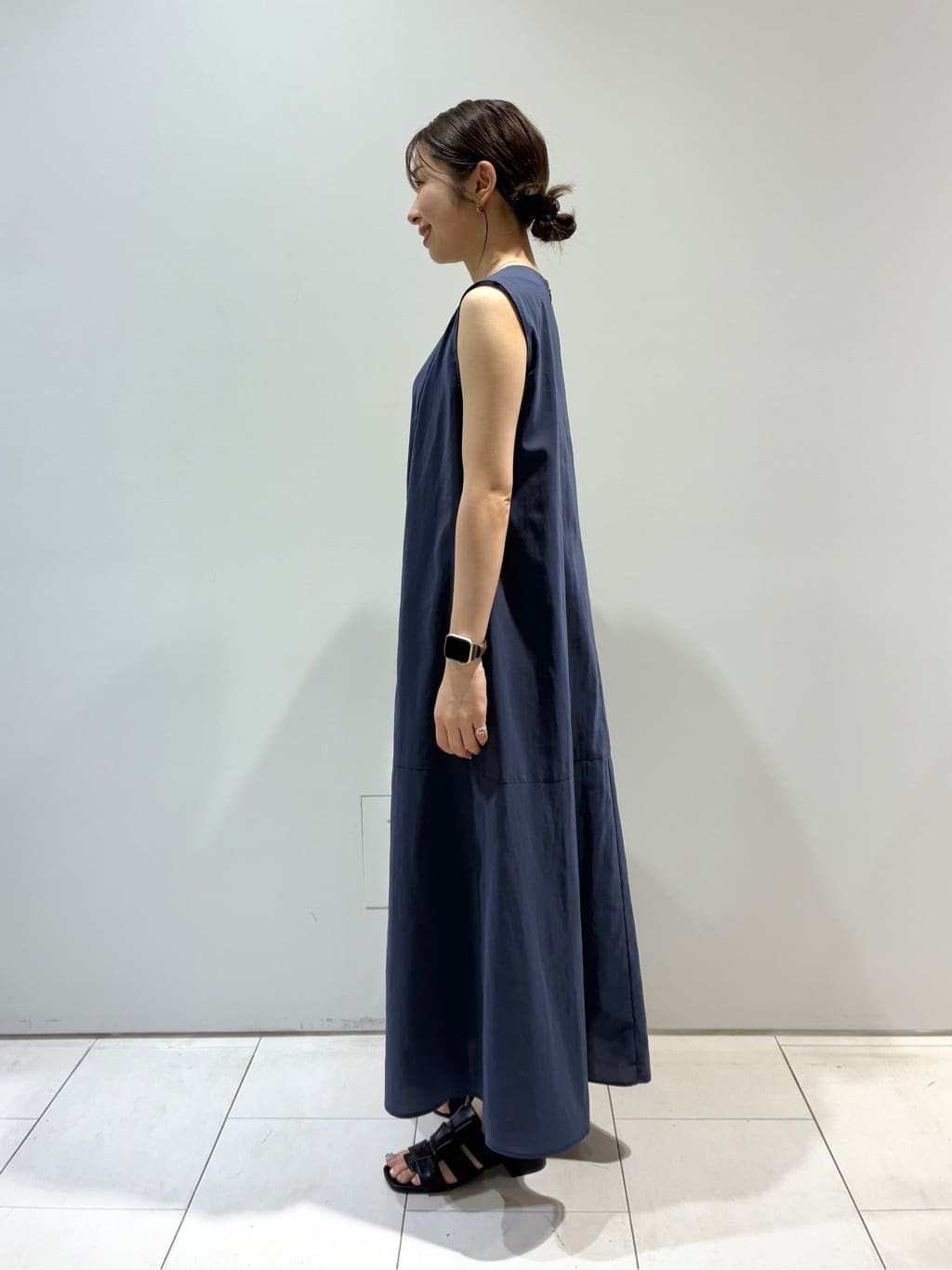 KAOさんの「INDIVI｜スクエアトップロングネックレス」を使ったコーディネート