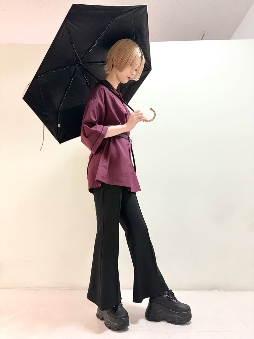 myさんの「ESPERANZA｜厚底キラキラインヒールスニーカー」を使ったコーディネート