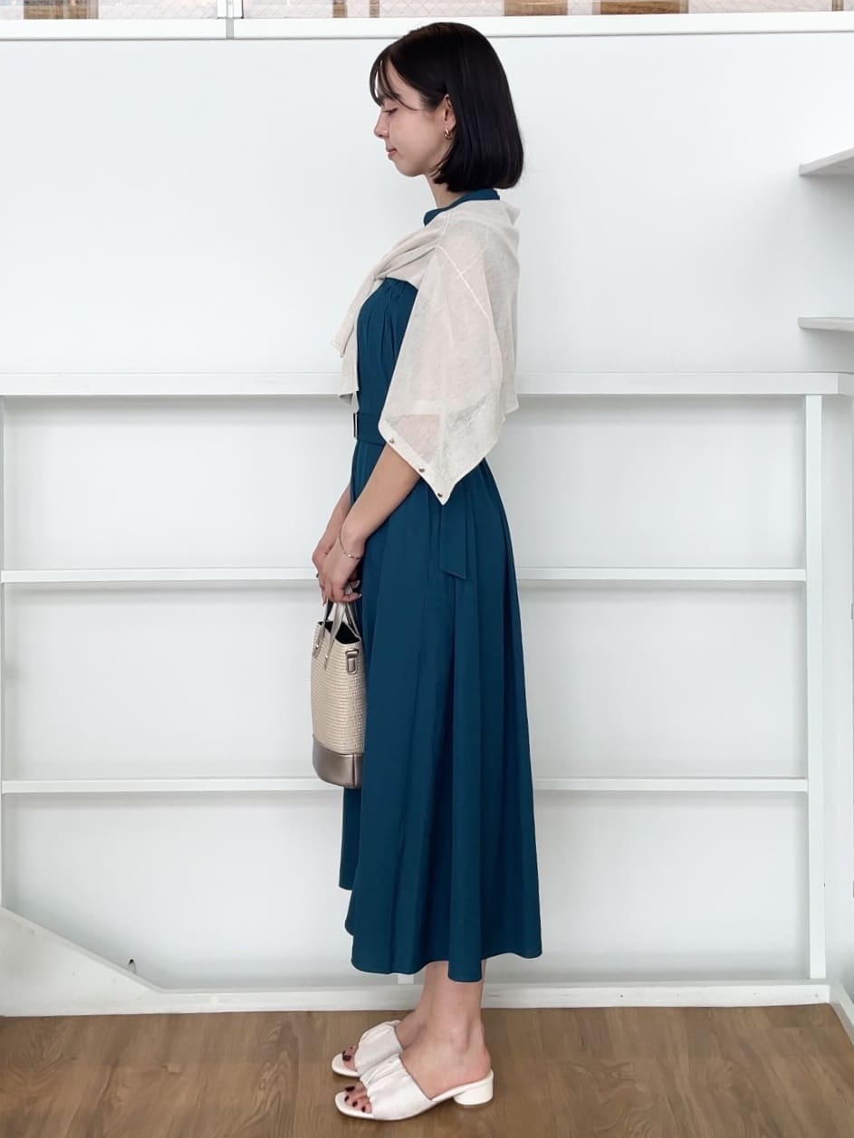 NATSUMIさんの「grove｜【雑誌掲載】洗えるシアーカーディガン」を使ったコーディネート