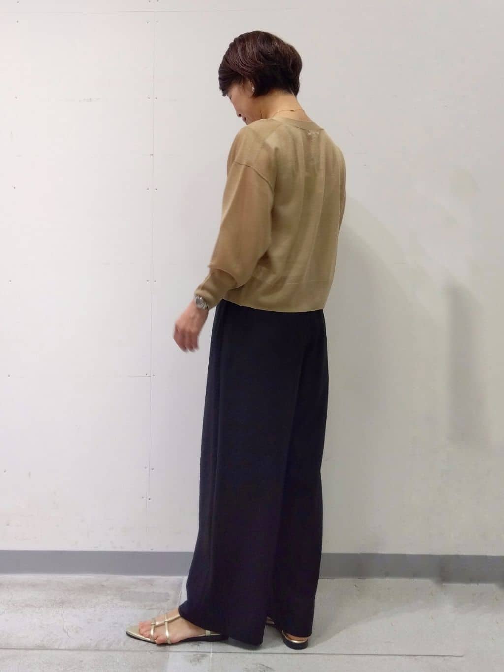 Kさんの「INDIVI｜【日本製】ビスチェインナータンクトップ」を使ったコーディネート