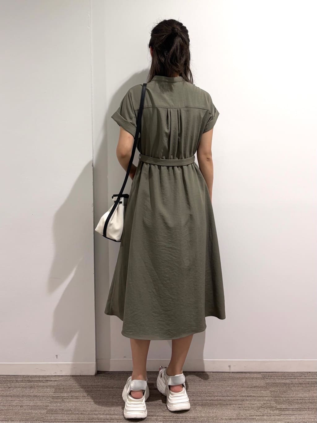 Ricoさんの「OPAQUE.CLIP｜◆タッセル巾着デザインミニショルダーバッグ」を使ったコーディネート