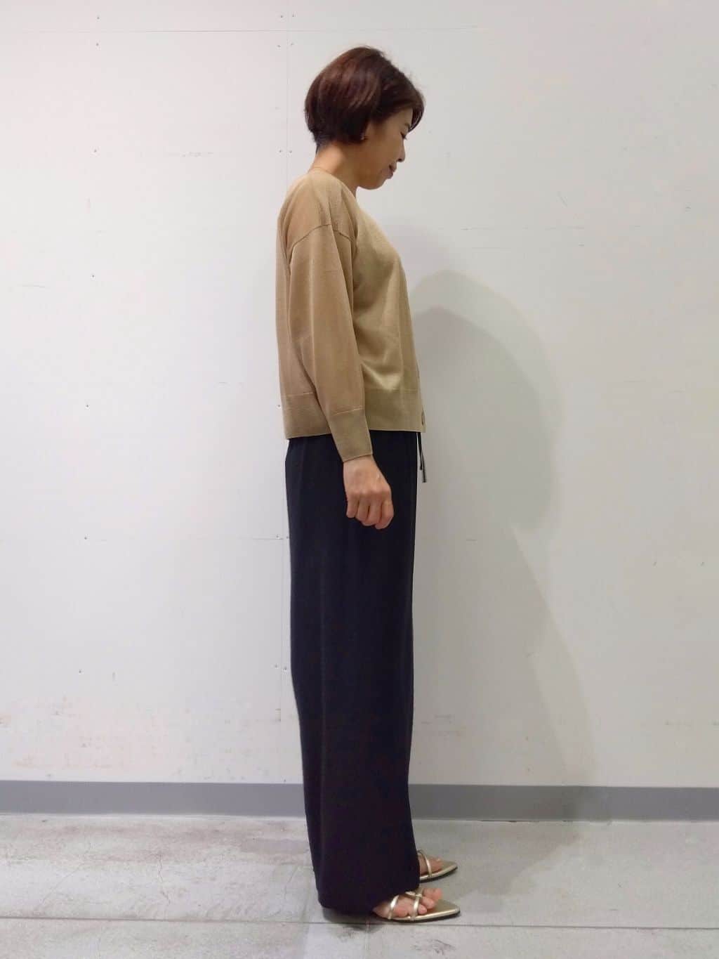 Kさんの「INDIVI｜【日本製】ビスチェインナータンクトップ」を使ったコーディネート