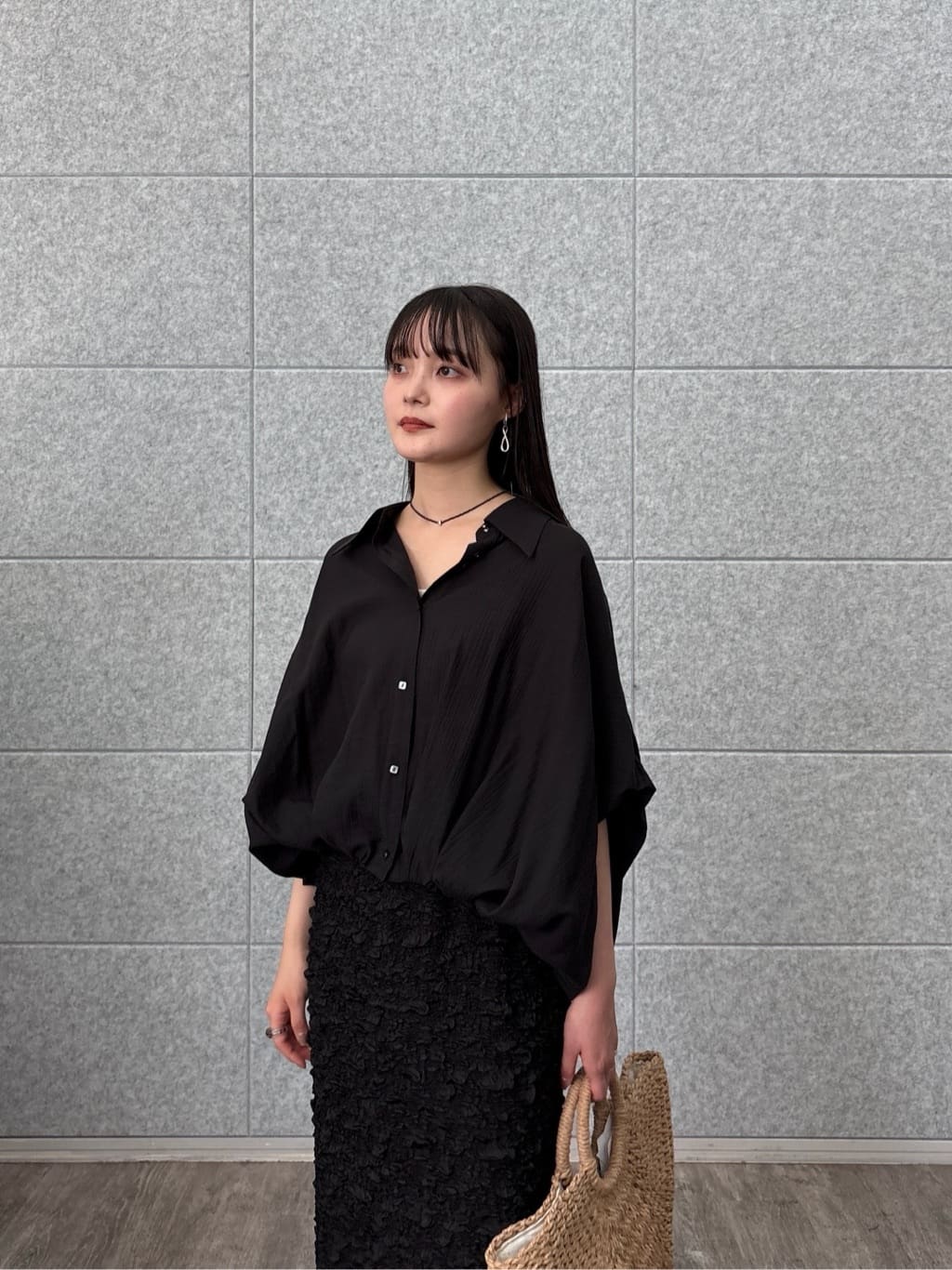 akiさんの「INDIVI｜バルーンフォルムブラウス」を使ったコーディネート