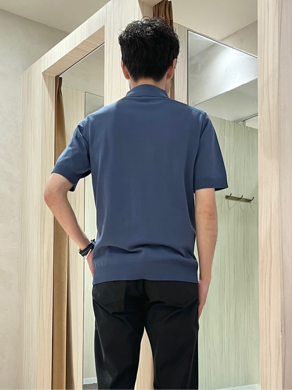 URAさんの「TAKEO KIKUCHI｜【Made in JAPAN】播州織 ストレッチ パンツ」を使ったコーディネート