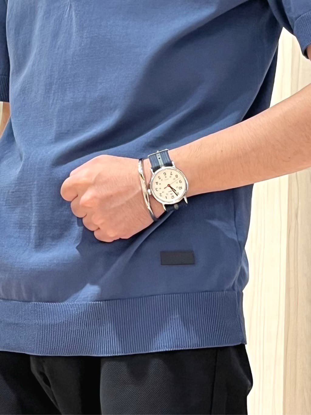 URAさんの「TAKEO KIKUCHI｜【Made in JAPAN】播州織 ストレッチ パンツ」を使ったコーディネート