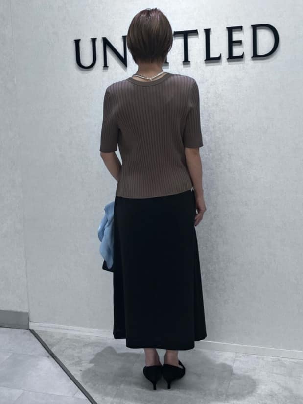 yukiさんの「UNTITLED｜【手洗い／88cm正方形】バイカラーハーネススカーフ」を使ったコーディネート