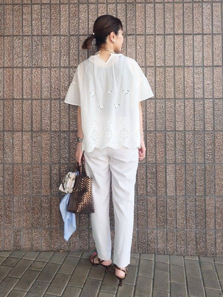 MUTSUKOさんの「UNTITLED｜コットンテレコタンクトップ」を使ったコーディネート