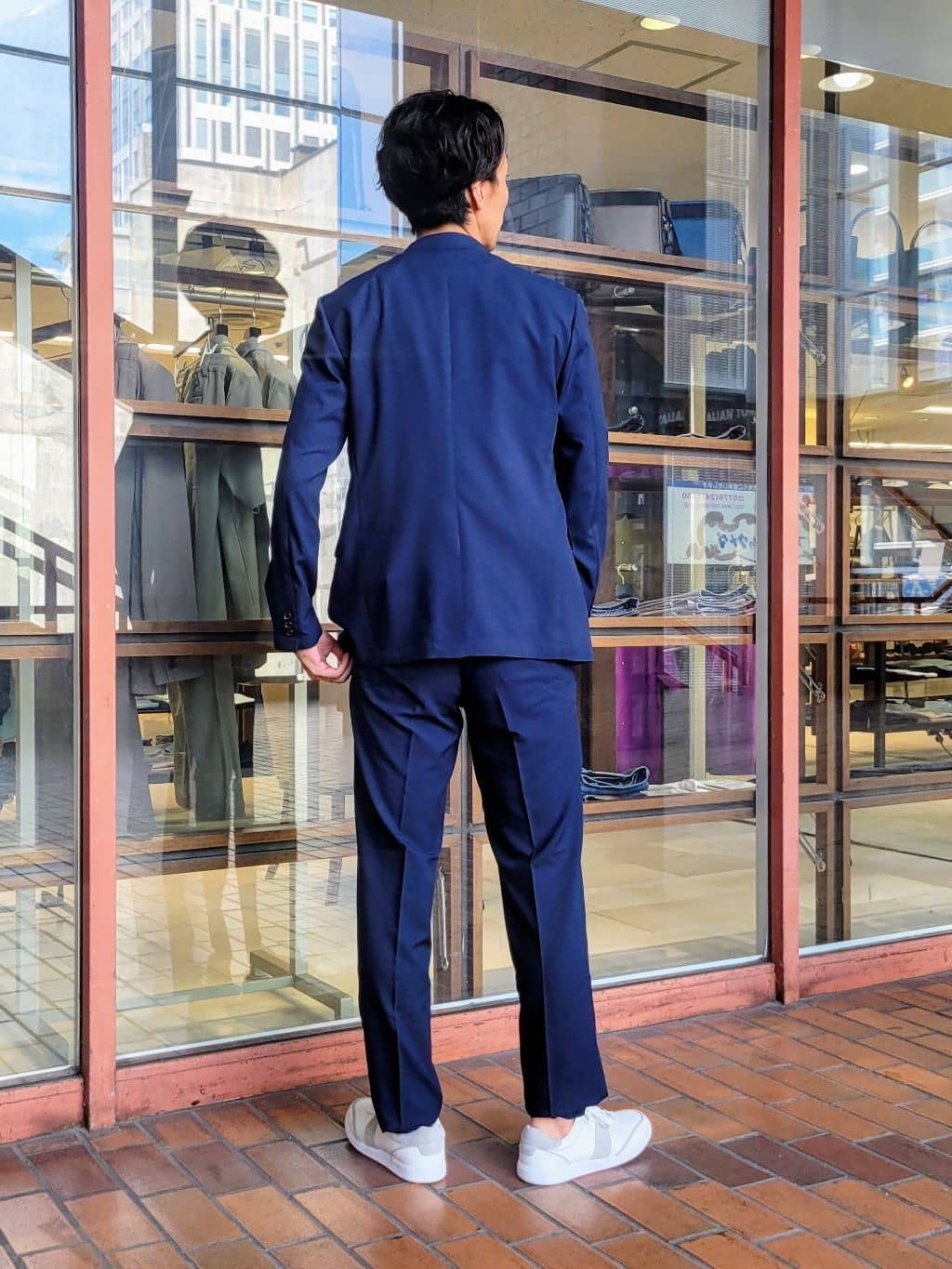 piroyaさんの「TAKEO KIKUCHI｜【COOL CITY WEAR】アーバンクール ジャケット /接触冷感・吸水速乾」を使ったコーディネート