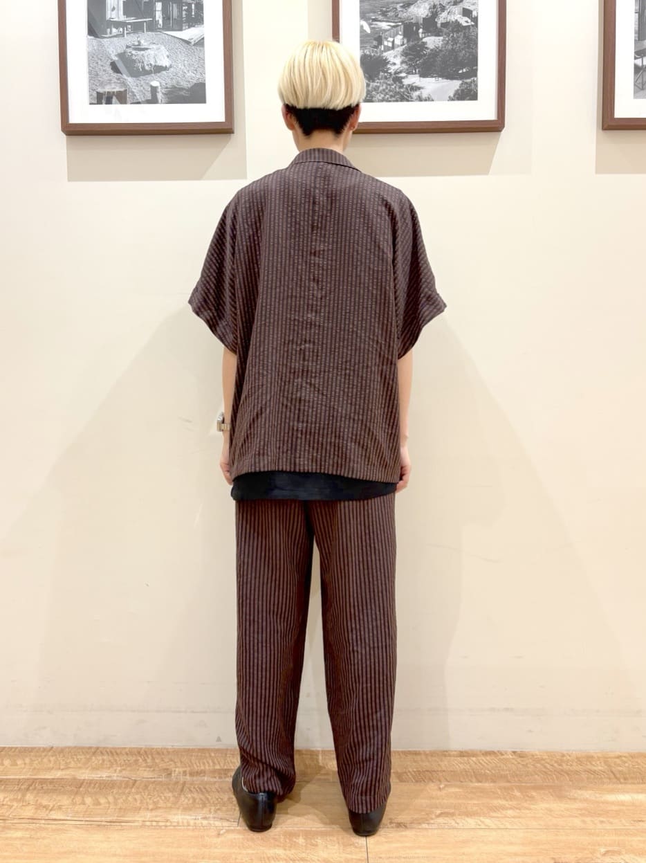 Ayumiさんの「SHOO･LA･RUE｜【S-LL】夏のレイヤードコーデに さらりと着られるメッシュジレ」を使ったコーディネート