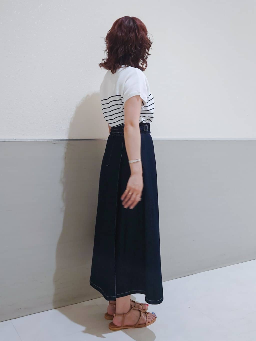 maruさんの「THE SHOP TK｜【6色展開】さらさらフレンチニット【毛玉になりにくい/洗濯機OK】」を使ったコーディネート