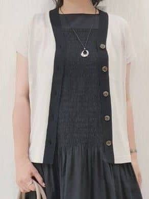 naokoさんの「UNTITLED｜リングコードトップネックレス」を使ったコーディネート