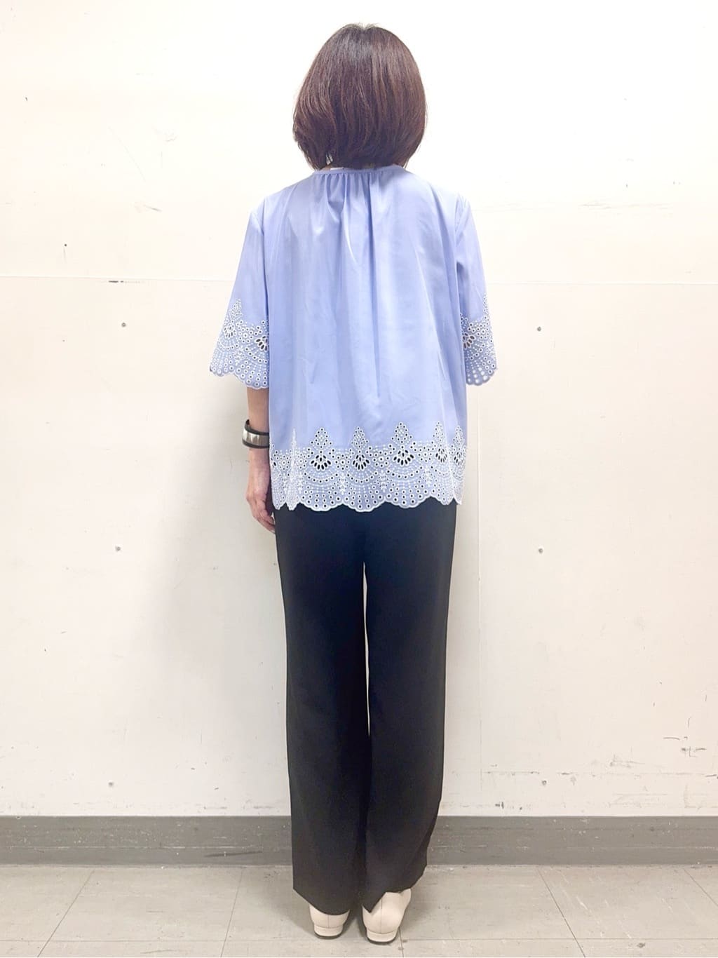 kaeさんの「Reflect｜◆【私のパンツ／UVカット／マシンウォッシュ可】フレアシルエットパンツ」を使ったコーディネート