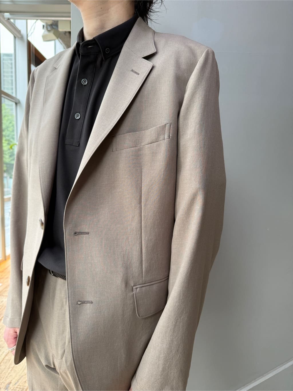 Shintaroさんの「TAKEO KIKUCHI｜【COOL CITY WEAR】アーバンクール ジャケット /接触冷感・吸水速乾」を使ったコーディネート