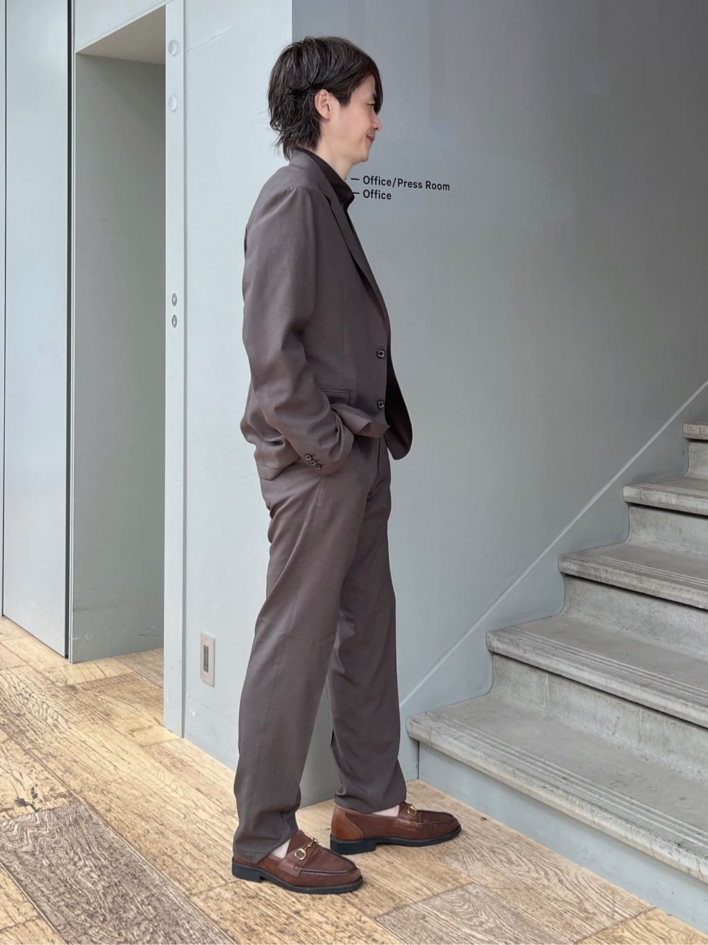 Shintaroさんの「TAKEO KIKUCHI｜【COOL CITY WEAR】アーバンクール ジャケット /接触冷感・吸水速乾」を使ったコーディネート