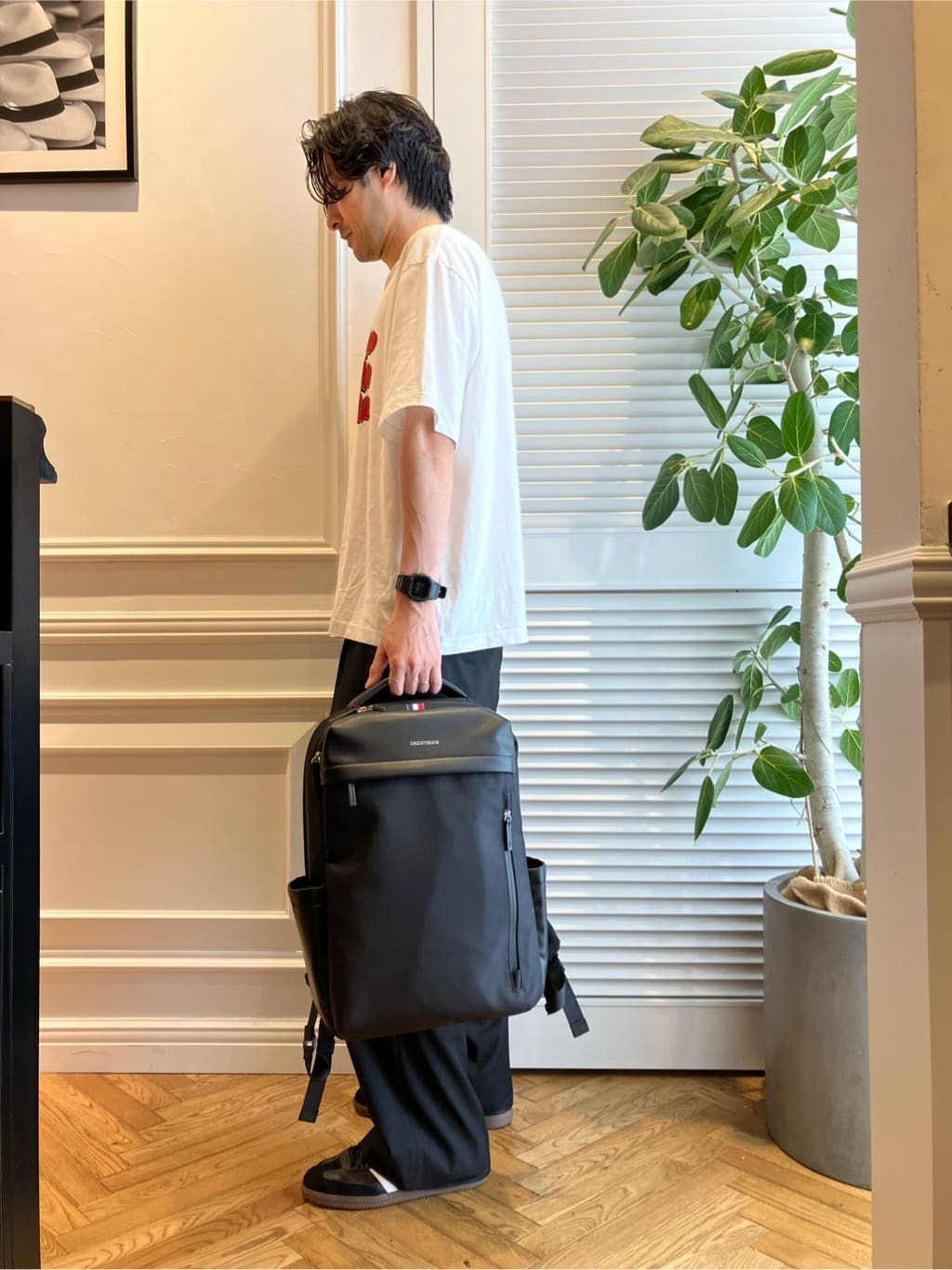 junyaさんの「DRESSTERIOR｜【荷重軽減】サスペンション バックパック」を使ったコーディネート