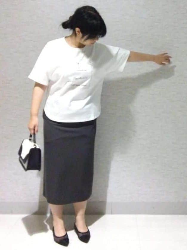 sakoさんの「Reflect｜【マシンウォッシュ可】ナロースカート」を使ったコーディネート
