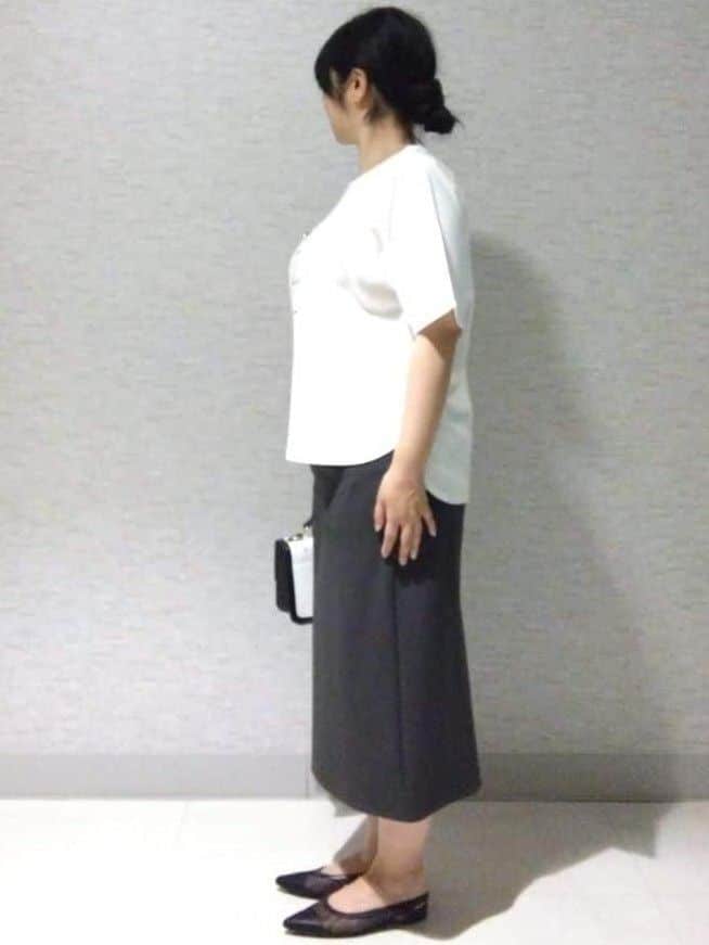 sakoさんの「Reflect｜【マシンウォッシュ可】ナロースカート」を使ったコーディネート