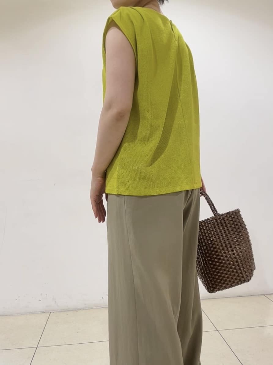 watanabeさんの「UNTITLED｜【ジャージ素材】インナードッキングシアーカットソー」を使ったコーディネート