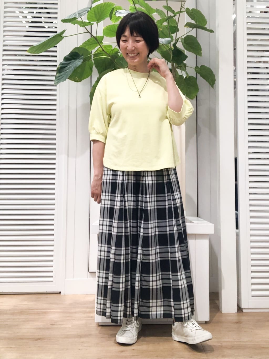Nahoさんの「Dessin｜」を使ったコーディネート