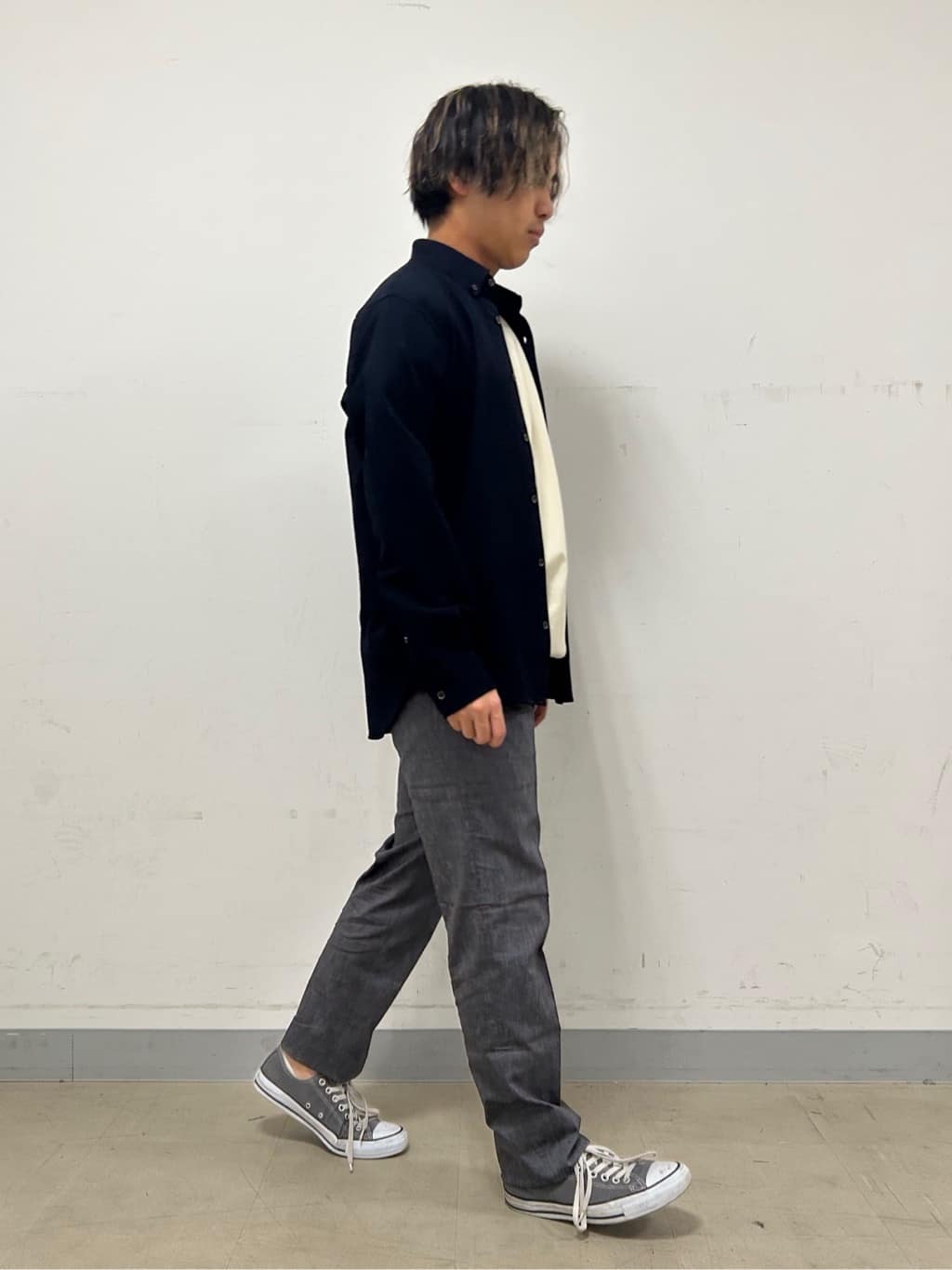 Hiroさんの「TAKEO KIKUCHI｜【抗菌防臭/シーズンレス】シアサッカー ジャージシャツ」を使ったコーディネート