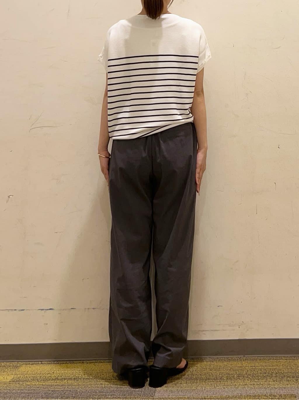 かのさんの「THE SHOP TK｜【6色展開】さらさらフレンチニット【毛玉になりにくい/洗濯機OK】」を使ったコーディネート