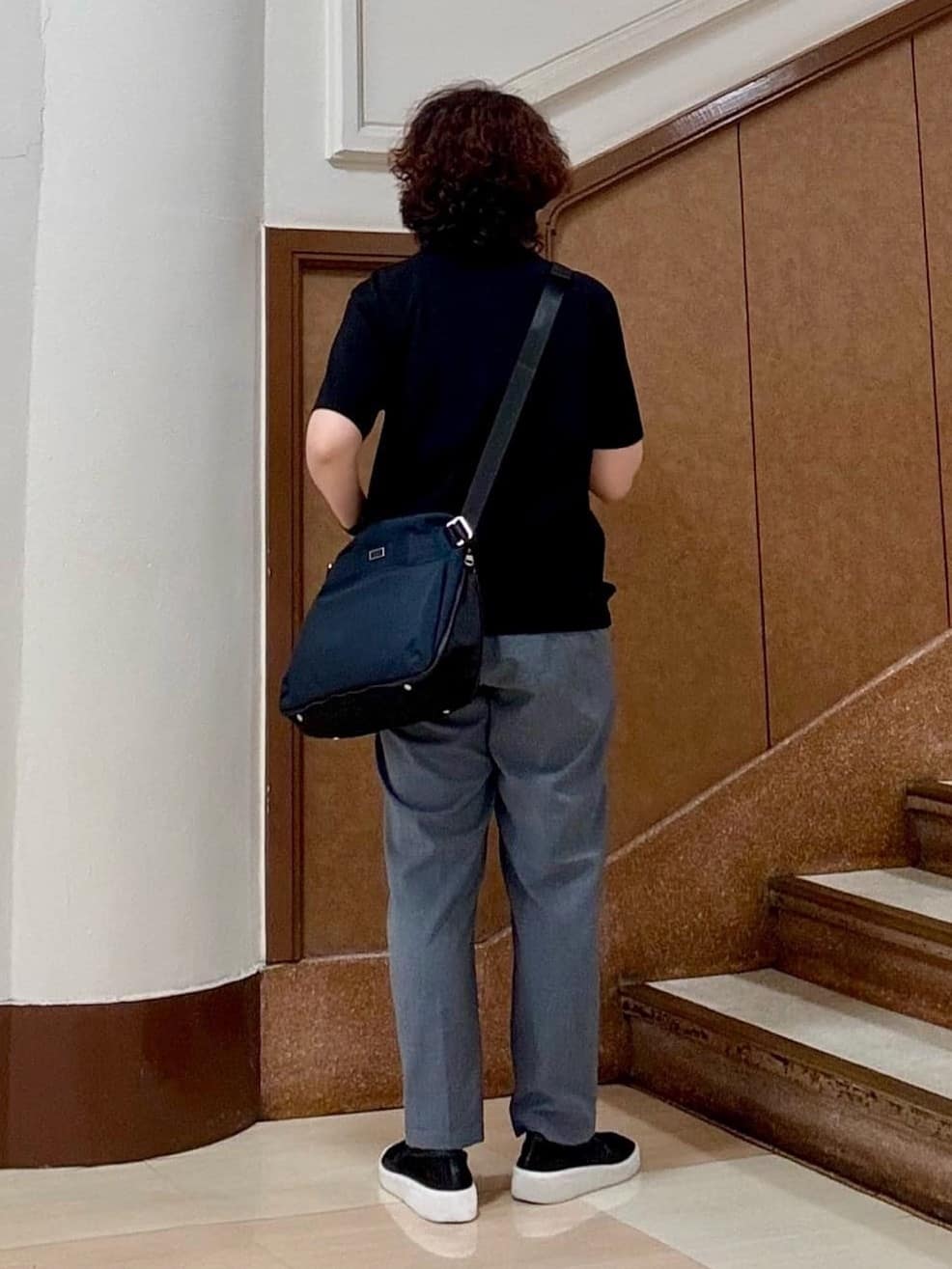 のぐみさんの「TAKEO KIKUCHI｜【抗菌防臭／5サイズ展開】ハイゲージポンチ Tシャツ」を使ったコーディネート
