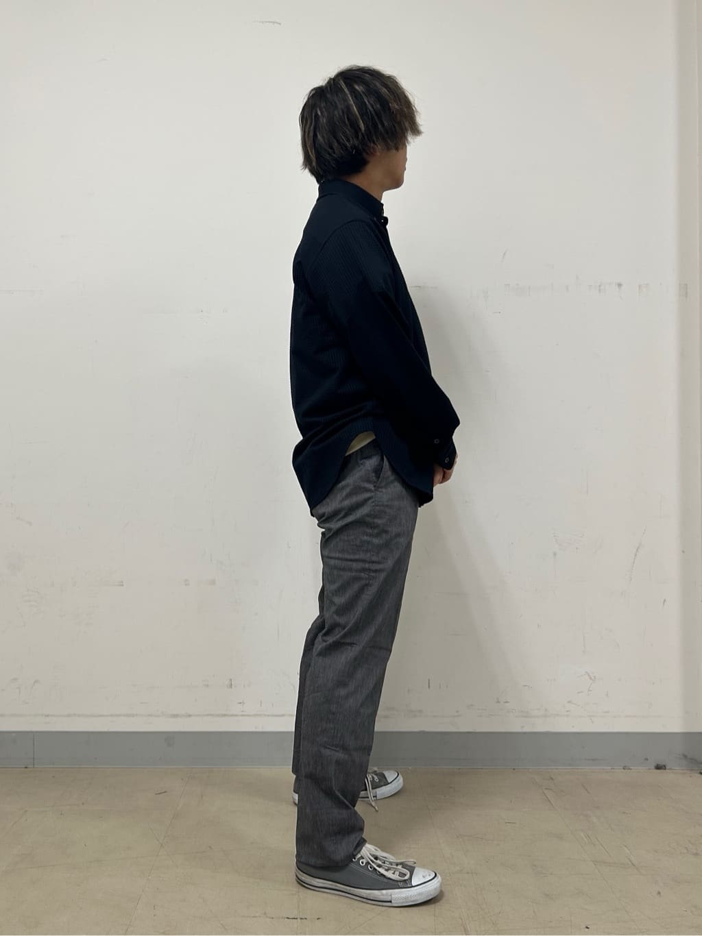 Hiroさんの「TAKEO KIKUCHI｜【抗菌防臭/シーズンレス】シアサッカー ジャージシャツ」を使ったコーディネート