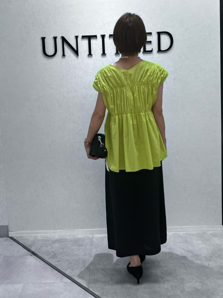 yukiさんの「UNTITLED｜メタリックメッシュトート」を使ったコーディネート