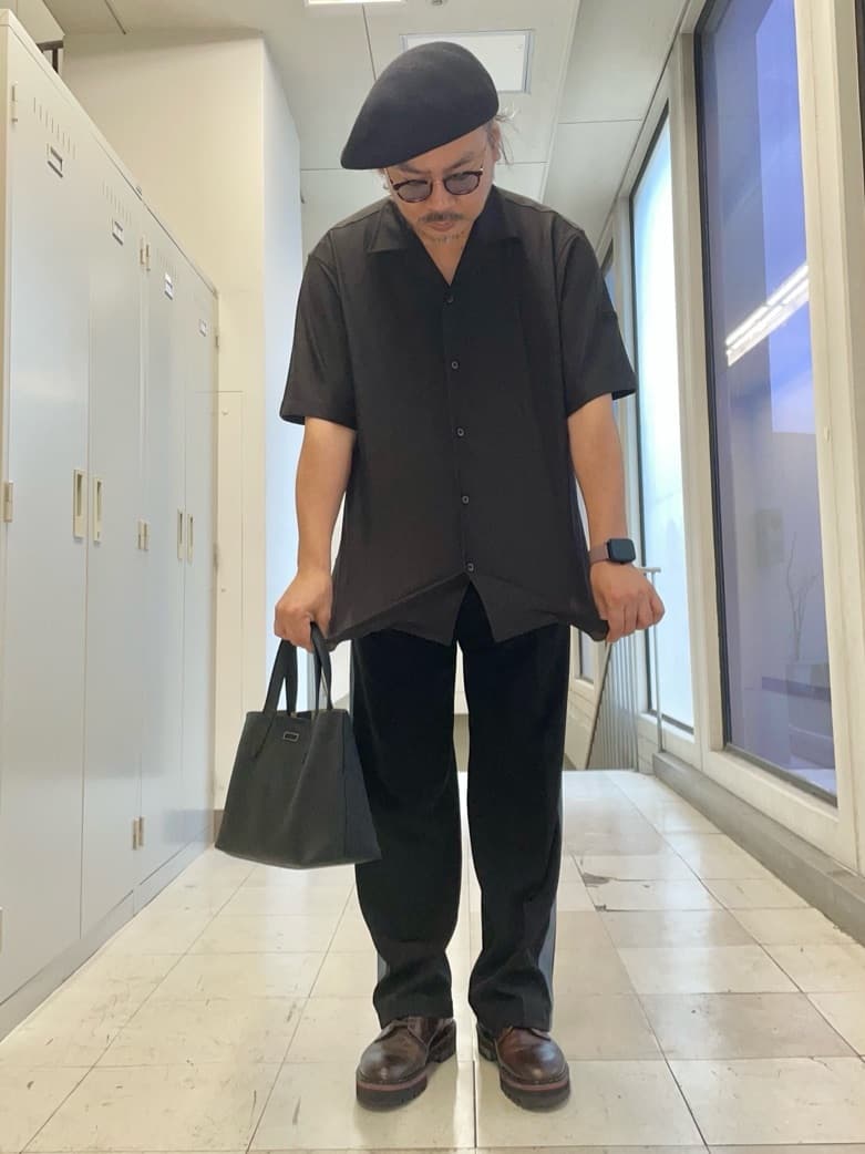 MAKOTO AIさんの「TAKEO KIKUCHI｜【COOL CITY WEAR】エアートール オープンカラーシャツ /接触冷感・通気性」を使ったコーディネート