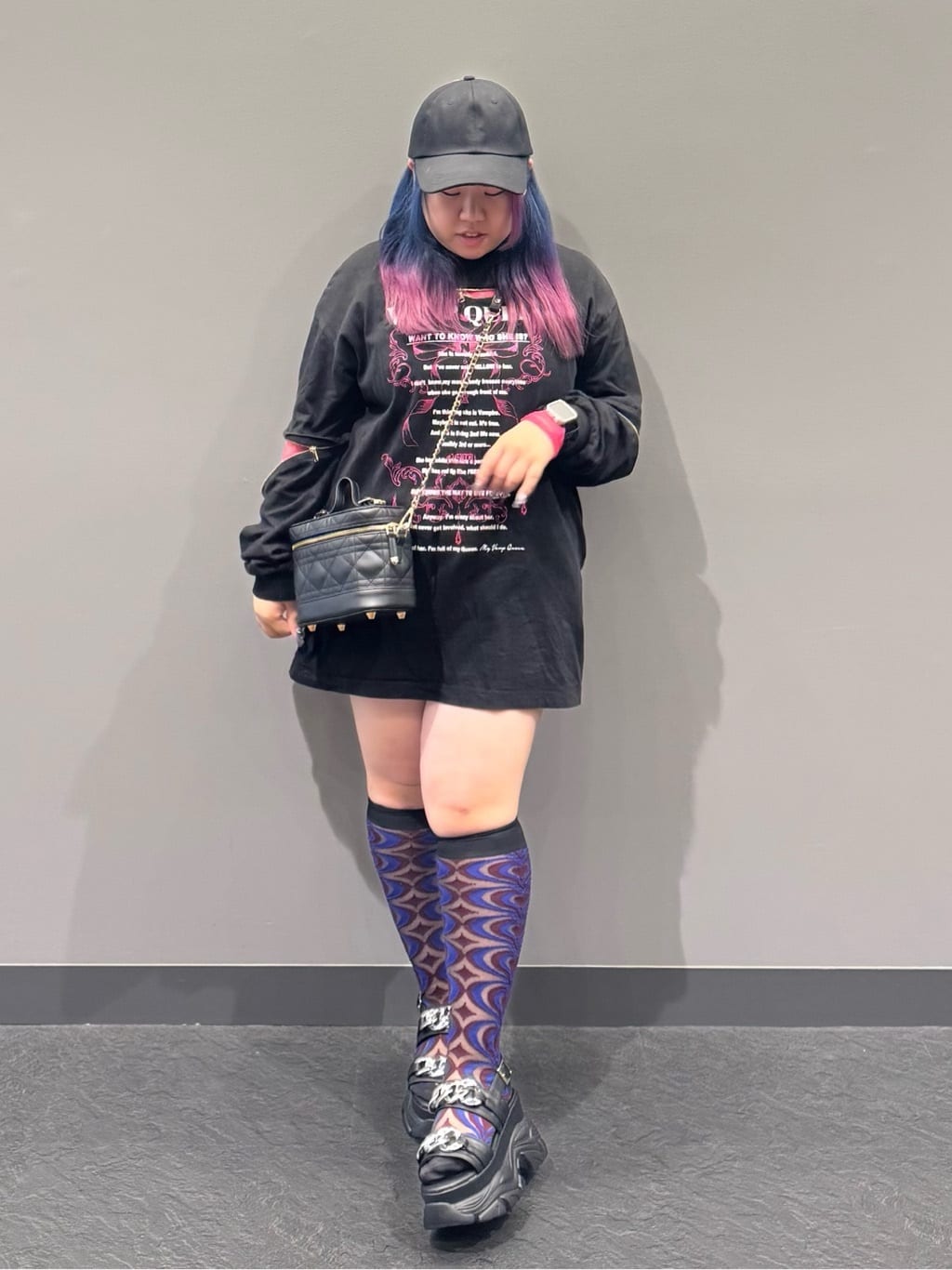 sayakaさんの「ESPERANZA｜ビックチェーン付き厚底サンダル」を使ったコーディネート