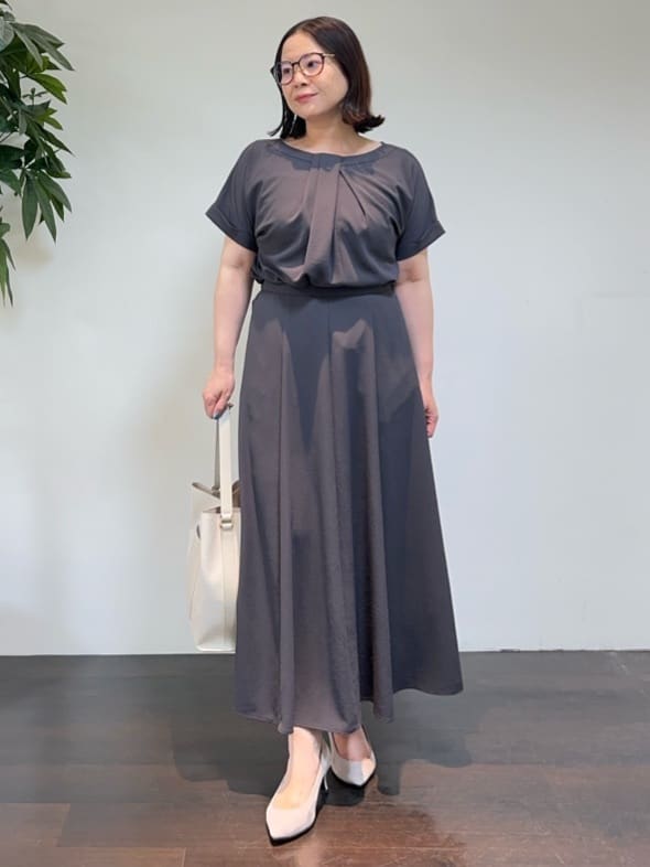 Asamiさんの「UNTITLED｜フープトップネックレス」を使ったコーディネート