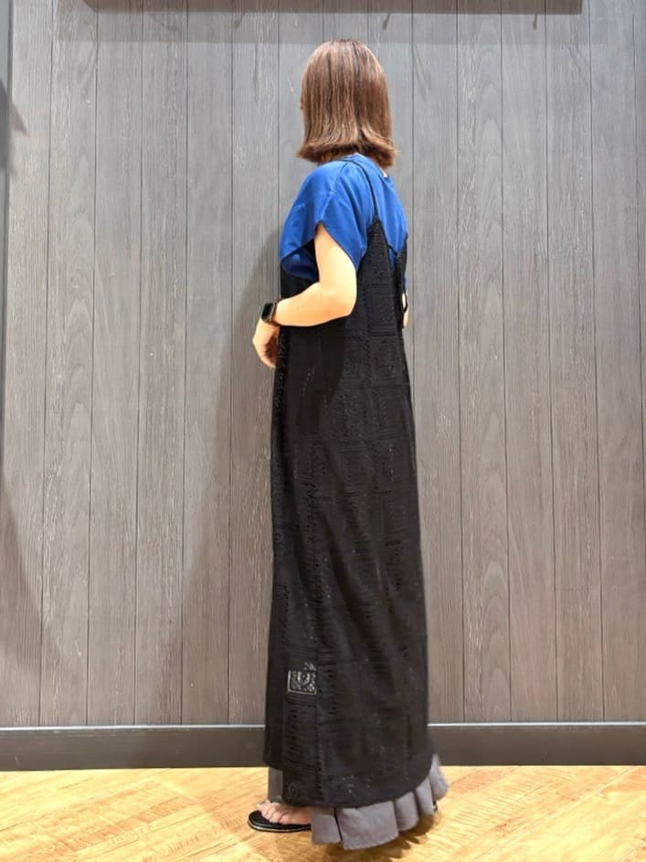 meiさんの「SHOO･LA･RUE｜【S-LL/ひんやり/UV】二の腕をきれいにカバー ショルダータックトップス」を使ったコーディネート