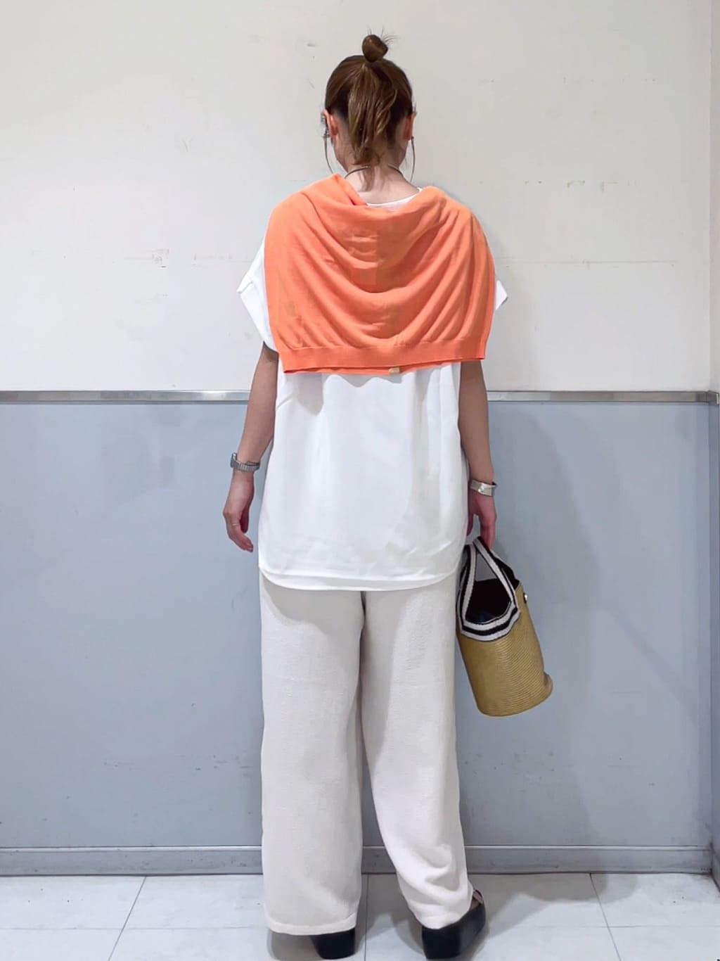 ミーさんの「index｜《7色展開／SS-LLサイズ》ストレッチスキッパーブラウス／セットアップ対応【洗濯機洗い可／防シワ】」を使ったコーディネート