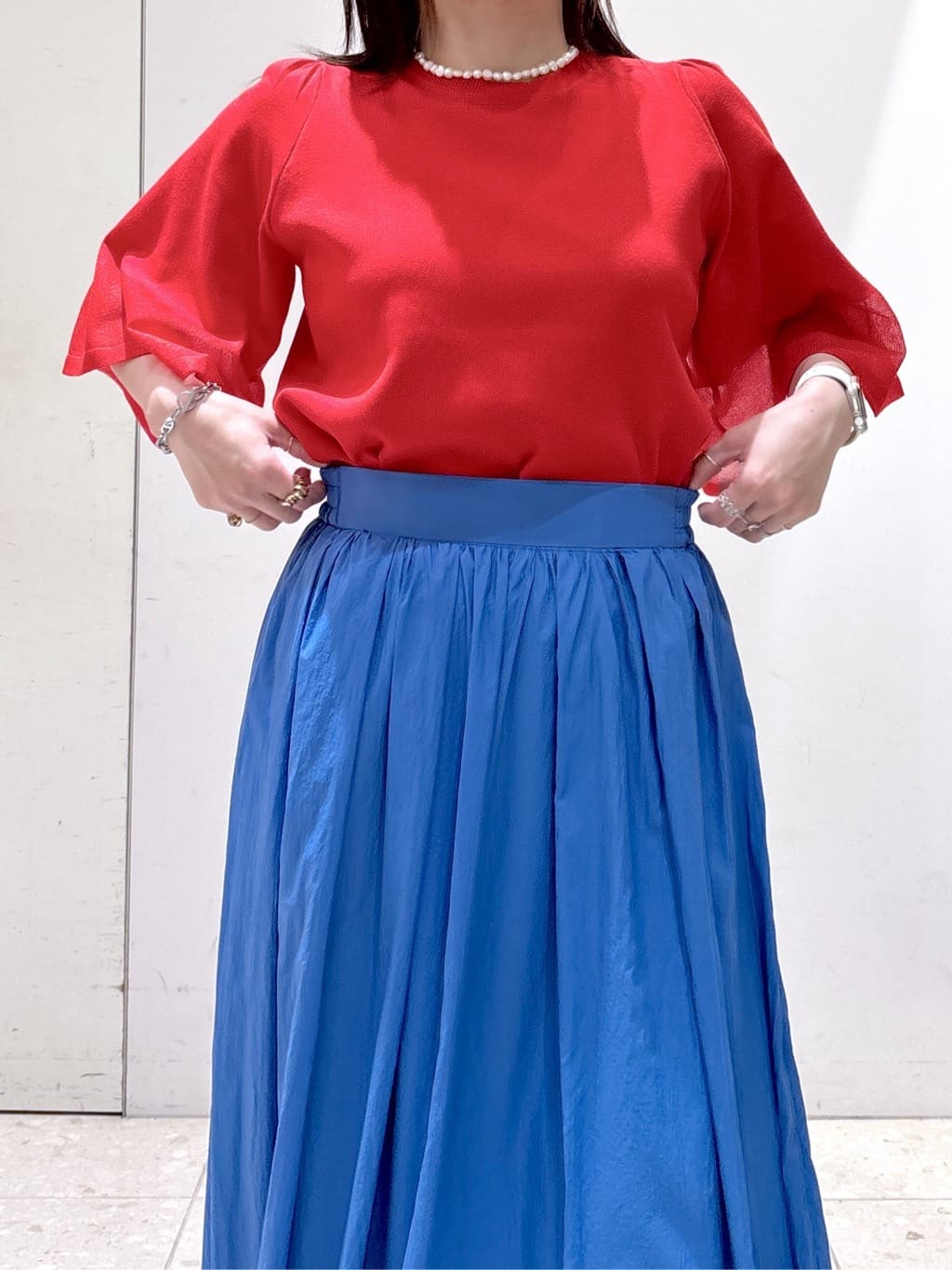 mameさんの「OPAQUE.CLIP｜【定番/6color】名品フラットバレエシューズ」を使ったコーディネート