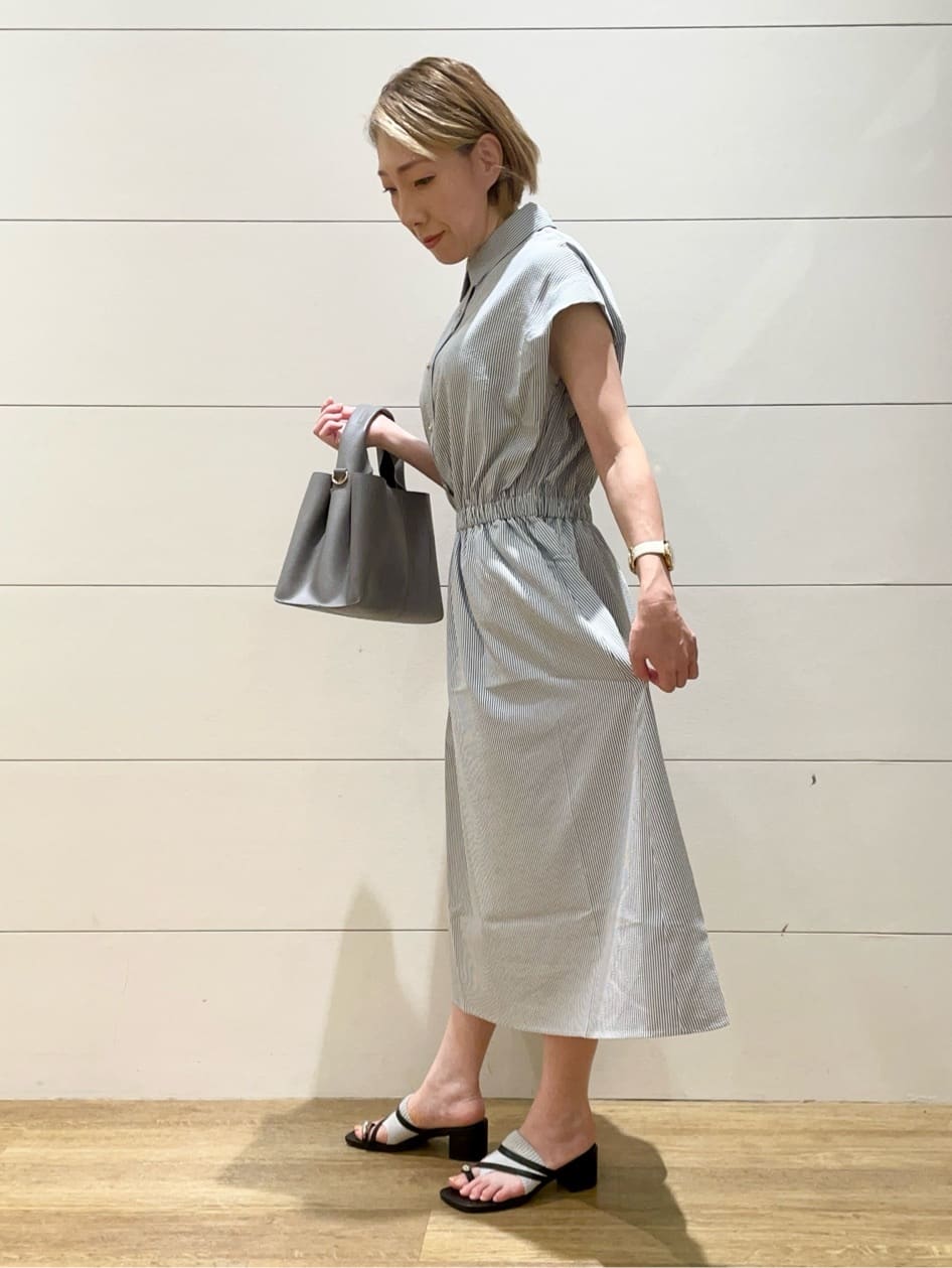 Ryoさんの「THE SHOP TK｜サッカーワンピース【洗濯機OK/UVカット】」を使ったコーディネート