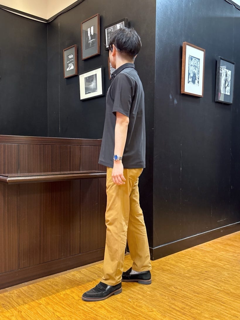 KEIさんの「TAKEO KIKUCHI｜【COOL CITY WEAR】エアートール ポロシャツ /接触冷感・通気性」を使ったコーディネート