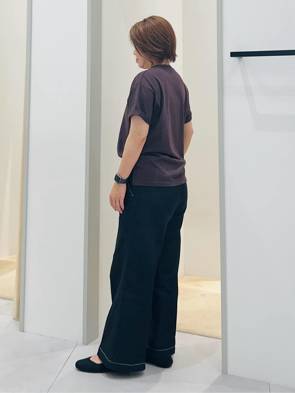 Naruさんの「THE SHOP TK｜フォトアソートTシャツ【接触冷感/UV/毛玉になりにくい/洗濯機OK】」を使ったコーディネート