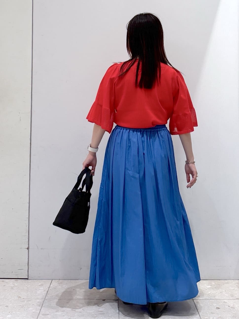 mameさんの「OPAQUE.CLIP｜【定番/6color】名品フラットバレエシューズ」を使ったコーディネート