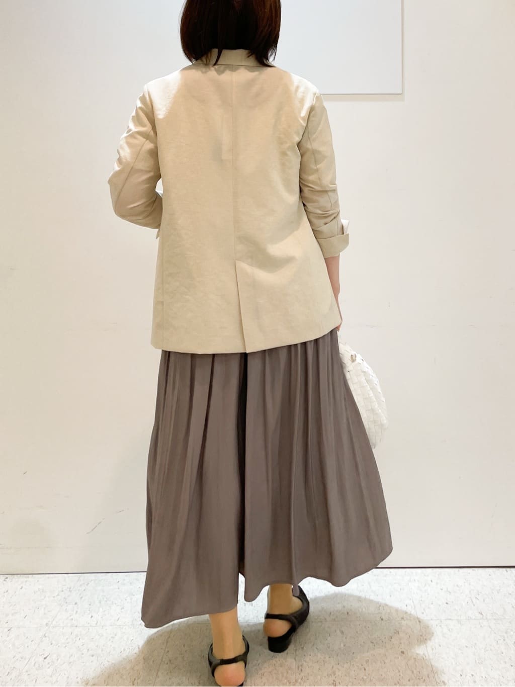 めいさんの「Reflect｜【ウエストゴム仕様／長く着られる◎】スカーチョパンツ」を使ったコーディネート